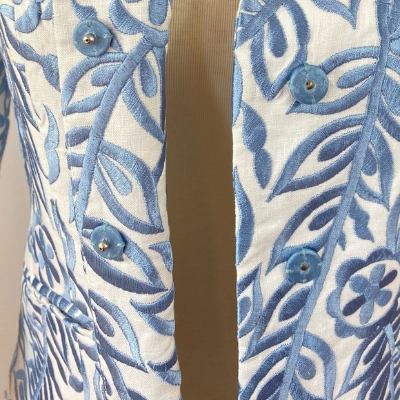 Lafayette 148 embroidered blazer - Picture 3 of 9